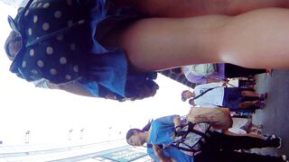 ろりろりデニムキュロットからの生p voyeur jp