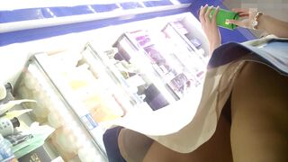 働くおねえさんの下着事情-k-056-青い化粧品店員編 voyeur jp