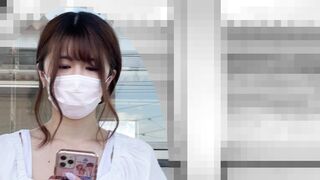 電車胸チラコリっとした乳首を晒しながら友達との待ち合わせに向かうｊｄ voyeur jp