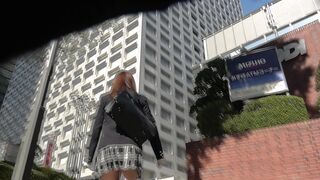 新宿付近の白肌 白パンツのjk ちょうどいいムチッと加減 voyeur jp