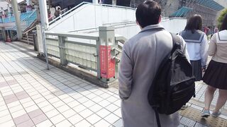 超ラッキー ｊｋ２人のヤヴァパンチラget しかも挑発するようにガッツリ 見せてくる痴女系ｊｋだった件 voyeur jp
