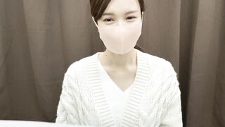 ワクチン接種 最上級a5ランクの豊満巨乳な人妻のお姉さん 胸チラ voyeur jp