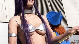 スーパー高画質 コスプレイヤー過激の一途04 ブラずり上がり モロ下乳 voyeur jp