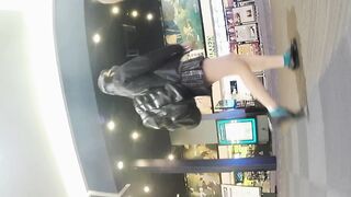 放課後プリ少女の顔出しパンツ voyeur jp