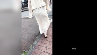 春めいてきて 薄手のスカートが透け透けのお姉さん voyeur jp