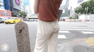 新機材 4k高画質 肉尻の動きもレースのラインも ペラペラパンツ voyeur jp