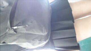 スマホ撮りシリーズ2 jk風制服女子 パンチラ6人 voyeur jp