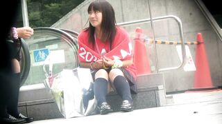 ライブ待ちjkは白 voyeur jp