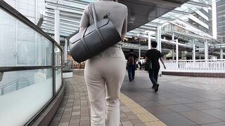 スケスケ綺麗なolのヒップ voyeur jp