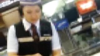 ファーストフード店員のスカートの中vol 7 voyeur jp