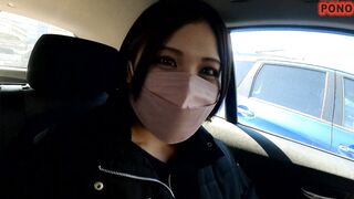 車内フェラ ドライブしてたらムラムラしたのでフェラしてもらい口内発射からごっくん voyeur jp