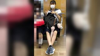制服jkは癒しです 28 マスクを外せるその日まで 見つめていたい voyeur jp